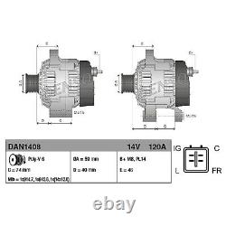 DENSO Alternator Engine Component DAN1408