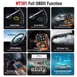 Foxwell NT301 OBD2 Fault Code Reader Scanner Car Diagnostic Tool Check Engine