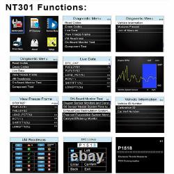 Foxwell NT301 OBD2 Fault Code Reader Scanner Car Diagnostic Tool Check Engine