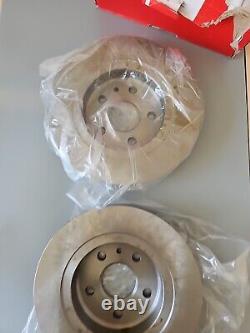 Ensemble de disques de frein arrière Vetech 2x adapté à VAUXHALL ASTRA J MOKKA J13 569074 268mm