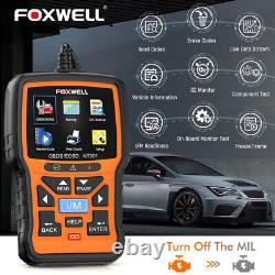 Foxwell NT301 Outil de diagnostic de voiture Scanner Lecteur de code de défaut OBD2 Vérification du moteur